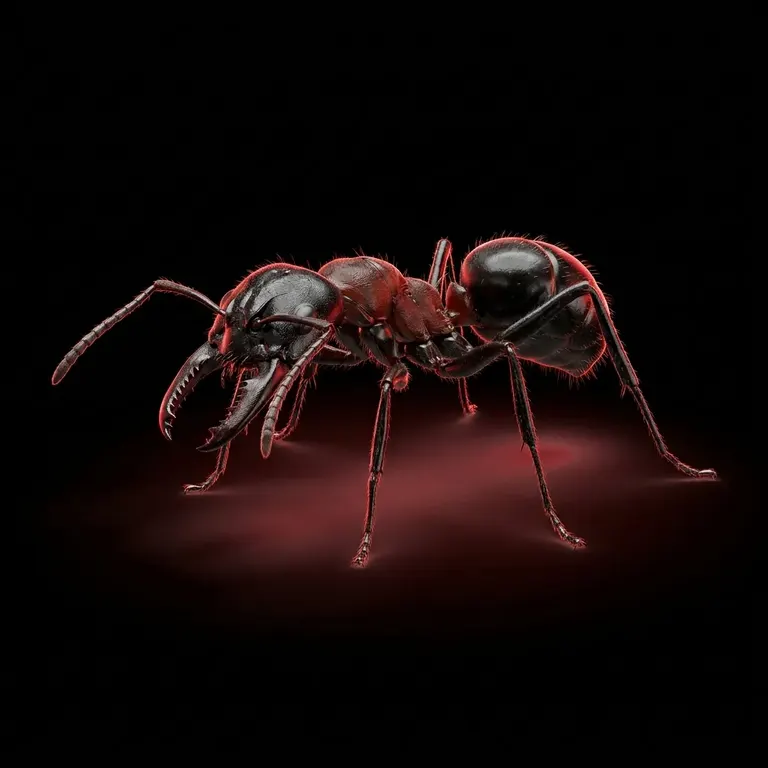 3D render of Ants pest