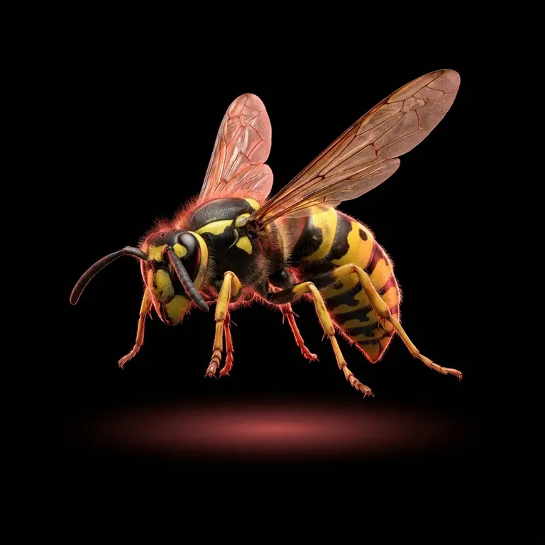 3D render of European Wasps pest