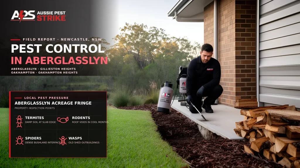 Pest Control in Aberglasslyn — Aussie Pest Strike