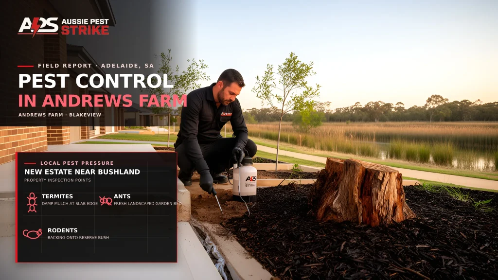 Pest Control in Andrews Farm — Aussie Pest Strike