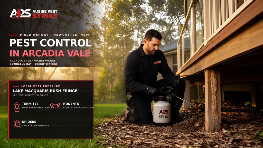 Pest Control in Arcadia Vale — Aussie Pest Strike