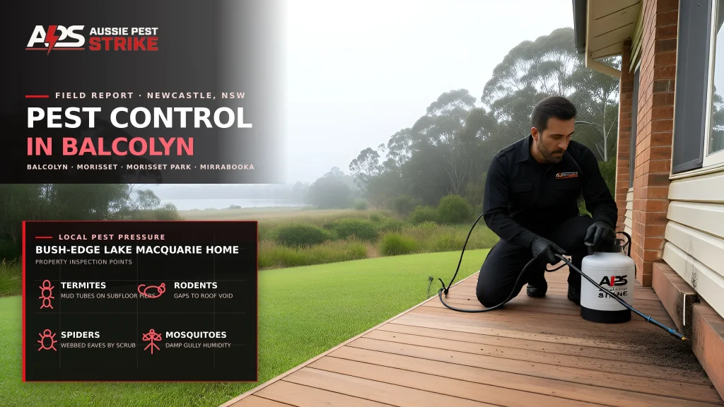 Pest Control in Balcolyn — Aussie Pest Strike