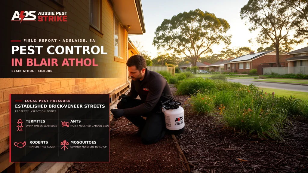 Pest Control in Blair Athol & Kilburn — Aussie Pest Strike