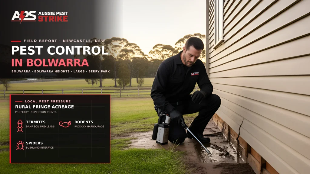 Pest Control in Bolwarra — Aussie Pest Strike