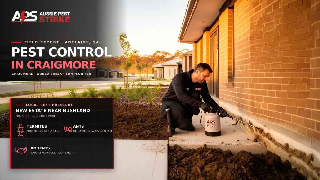 Pest Control in Craigmore — Aussie Pest Strike