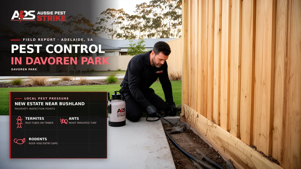 Pest Control in Davoren Park — Aussie Pest Strike