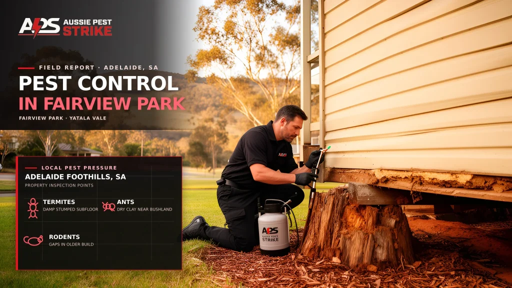 Pest Control in Fairview Park — Aussie Pest Strike