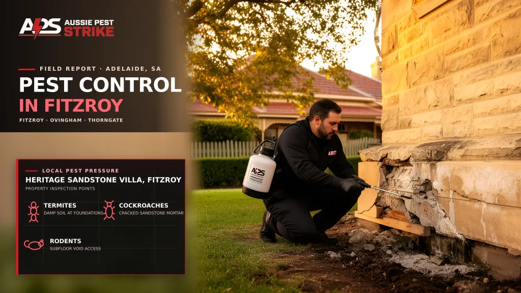 Pest Control in Fitzroy — Aussie Pest Strike