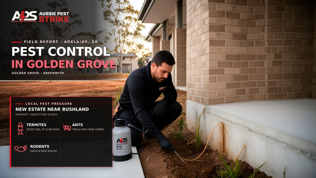 Pest Control in Golden Grove — Aussie Pest Strike
