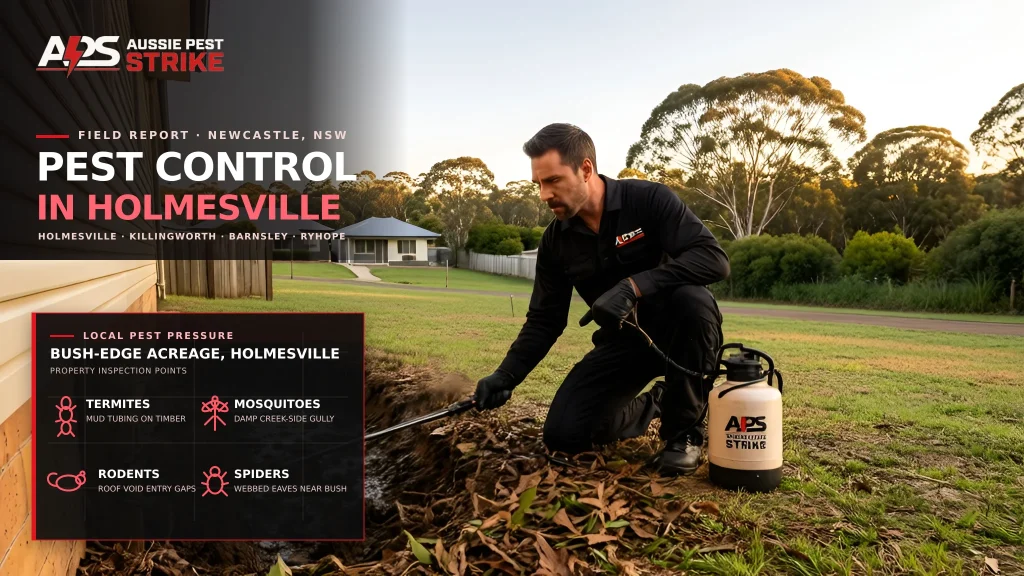 Pest Control in Holmesville — Aussie Pest Strike