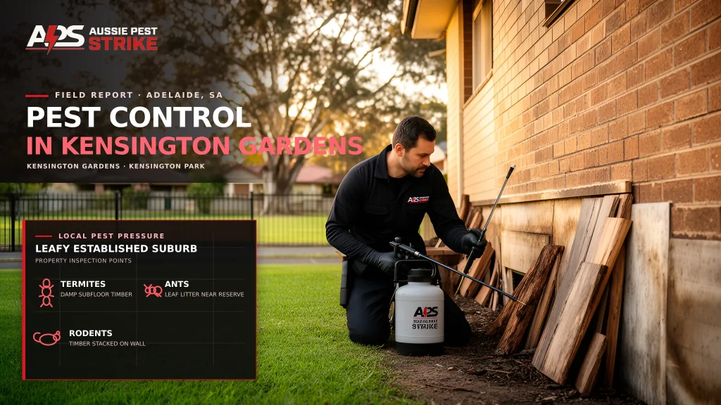 Pest Control in Kensington Gardens — Aussie Pest Strike
