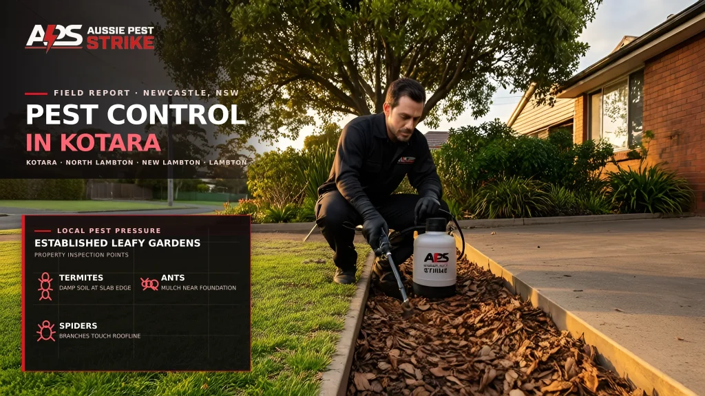 Pest Control in Kotara — Aussie Pest Strike
