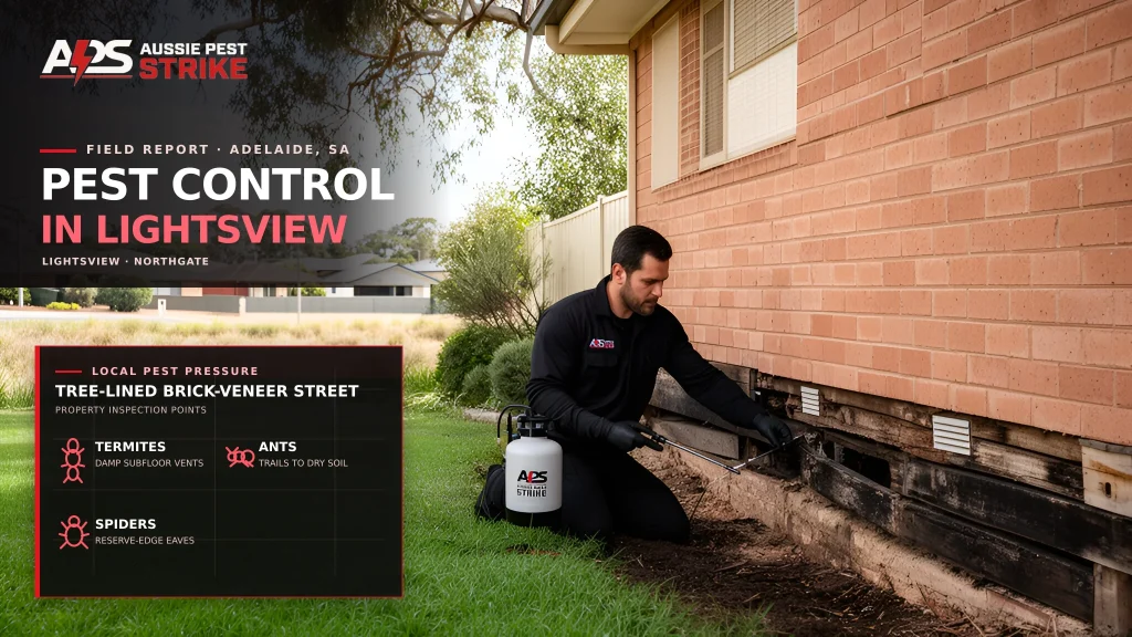 Pest Control in Lightsview — Aussie Pest Strike