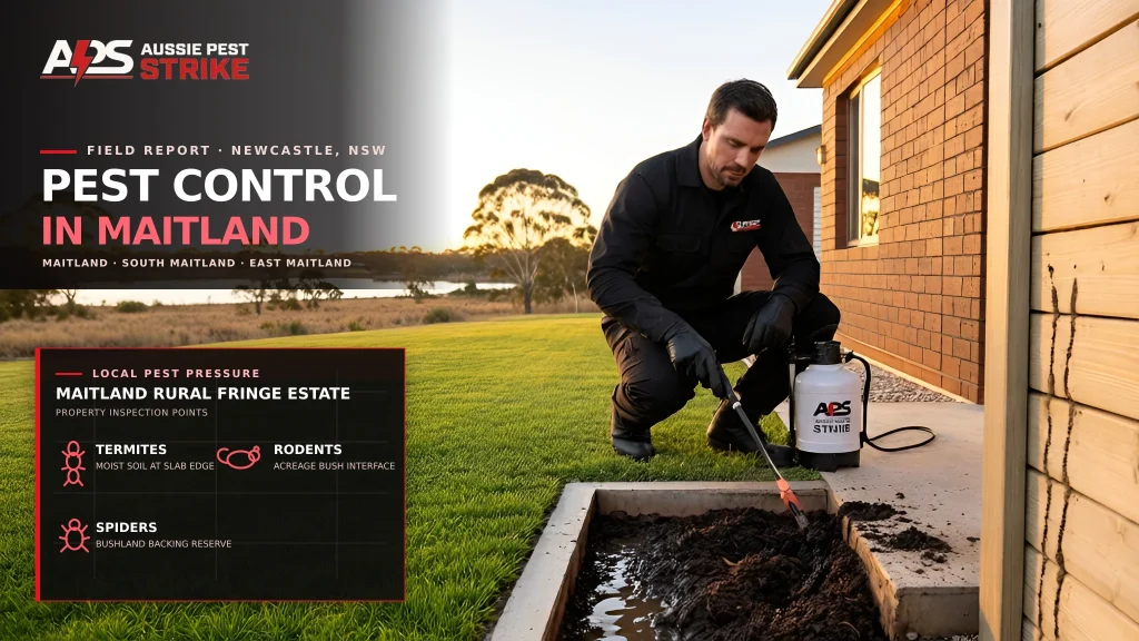 Pest Control in Maitland — Aussie Pest Strike