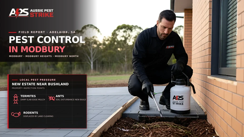 Pest Control in Modbury — Aussie Pest Strike