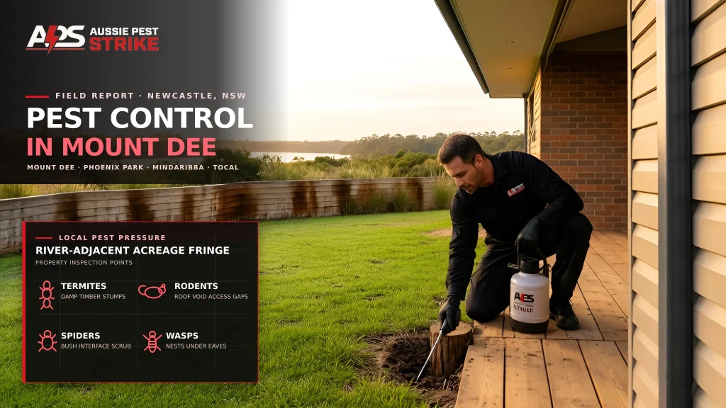 Pest Control in Mount Dee — Aussie Pest Strike