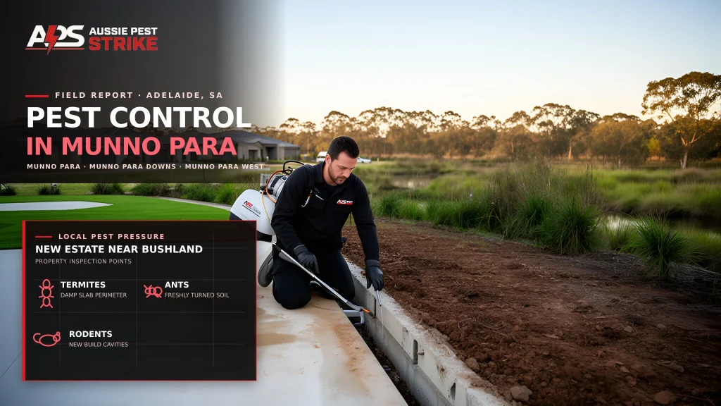 Pest Control in Munno Para — Aussie Pest Strike