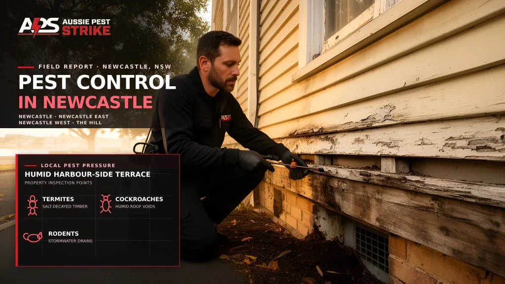 Pest Control in Newcastle — Aussie Pest Strike