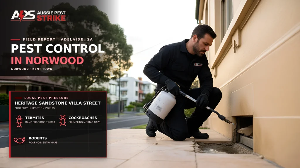 Pest Control in Norwood & Kent Town — Aussie Pest Strike