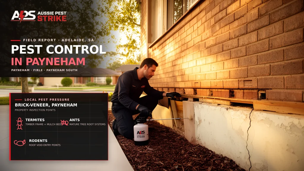 Pest Control in Payneham — Aussie Pest Strike