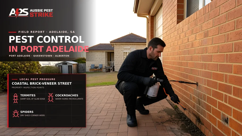 Pest Control in Port Adelaide — Aussie Pest Strike