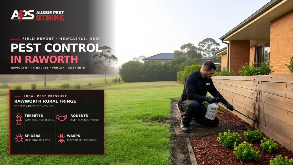 Pest Control in Raworth — Aussie Pest Strike