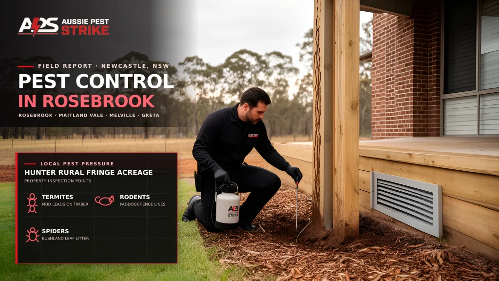 Pest Control in Rosebrook — Aussie Pest Strike