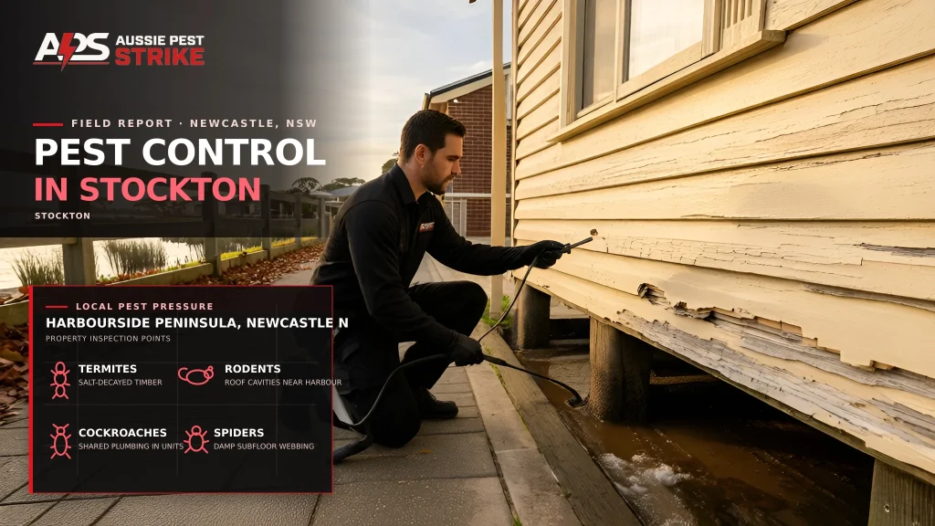 Pest Control in Stockton — Aussie Pest Strike