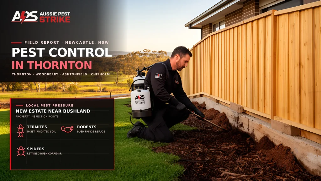 Pest Control in Thornton — Aussie Pest Strike
