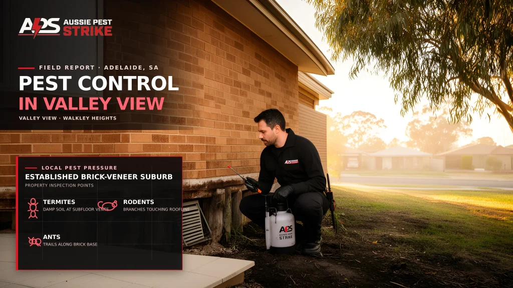 Pest Control in Valley View — Aussie Pest Strike