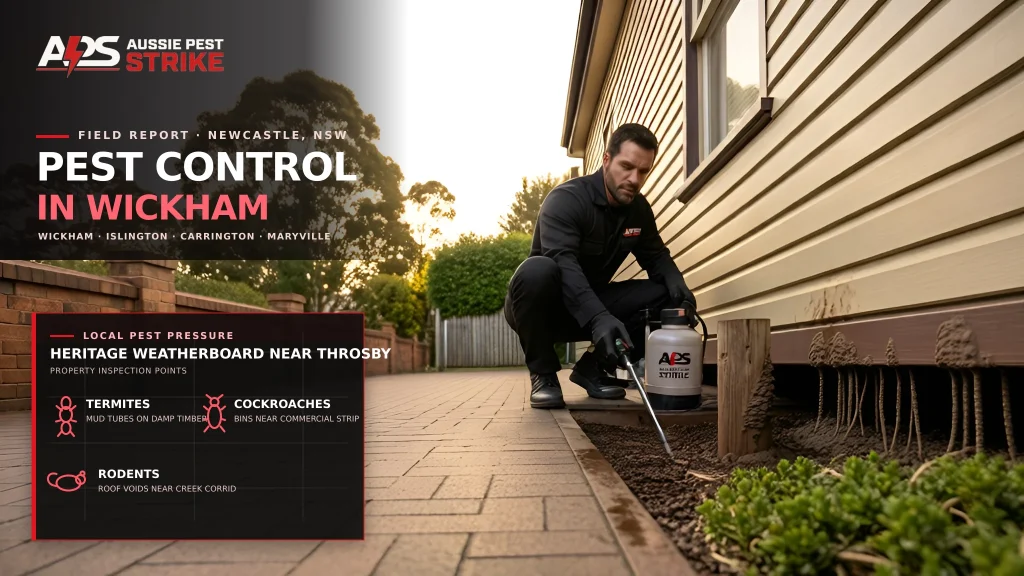 Pest Control in Wickham — Aussie Pest Strike