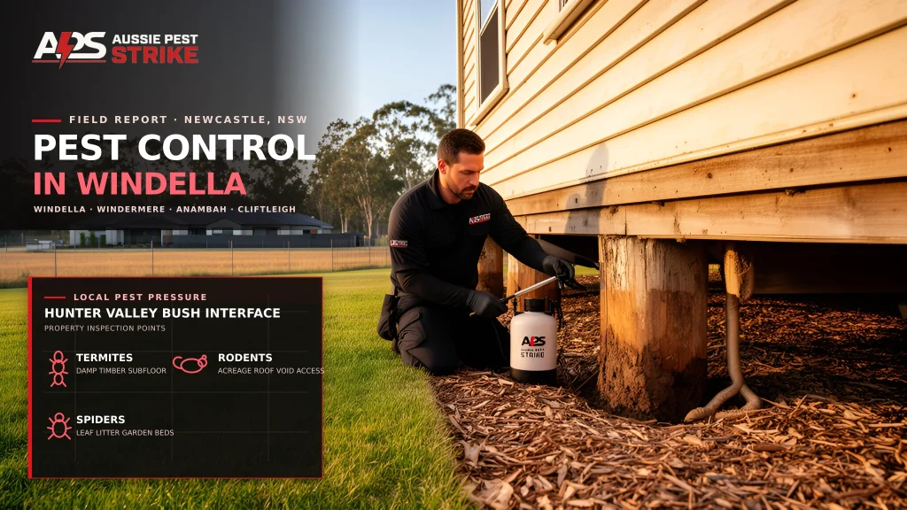 Pest Control in Windella — Aussie Pest Strike