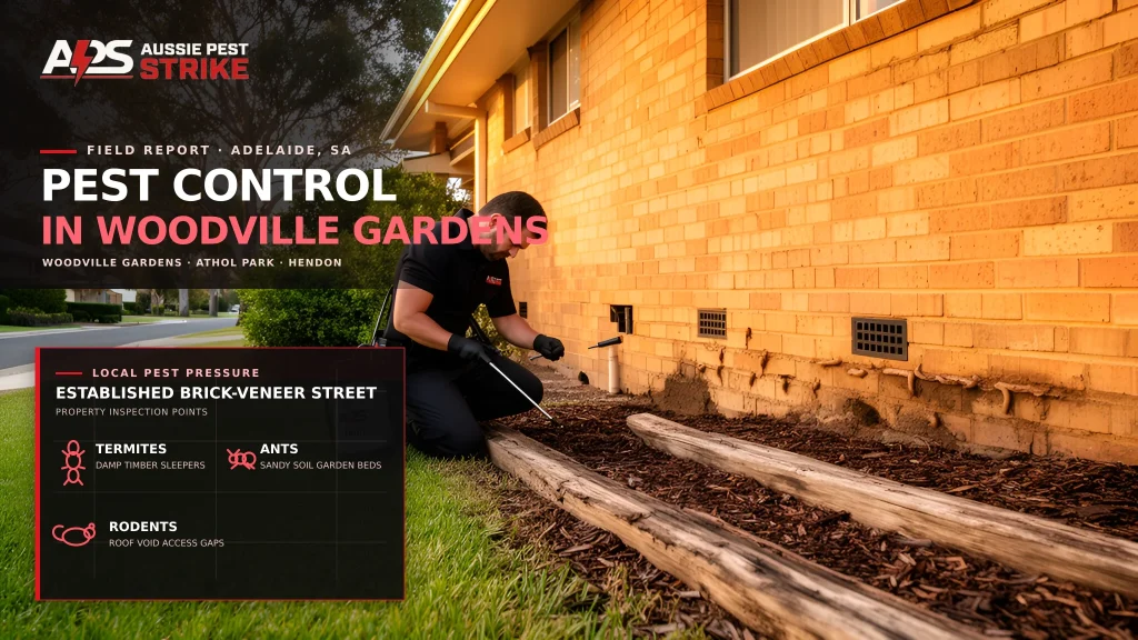 Pest Control in Woodville Gardens — Aussie Pest Strike