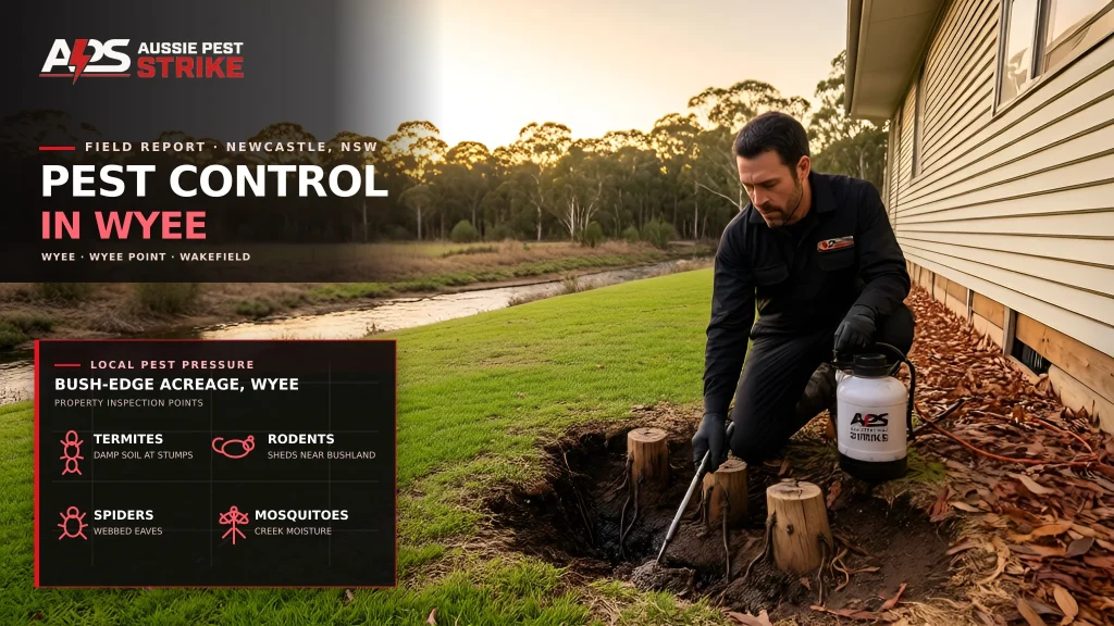 Pest Control in Wyee — Aussie Pest Strike