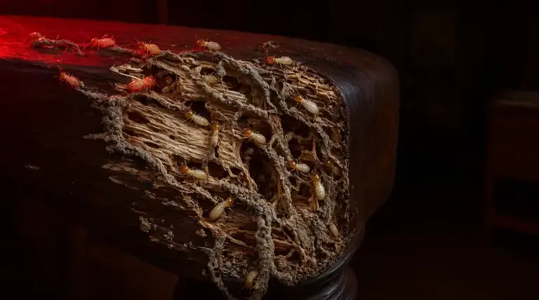 Termites in Furniture: How They Get There and What to Do pest control guide