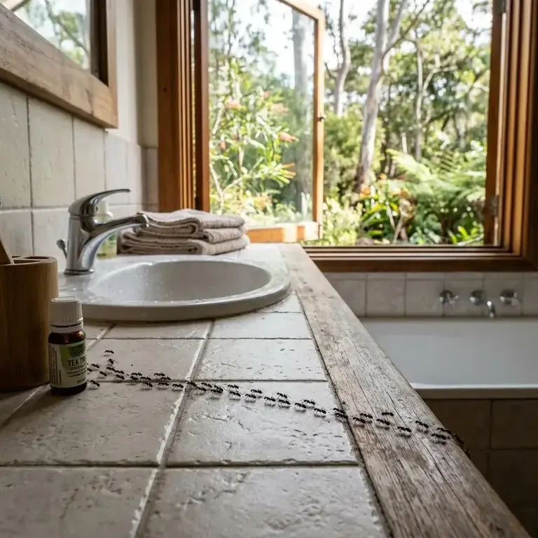 Ants in the Bathroom: Why They Come and How to Stop Them pest control guide
