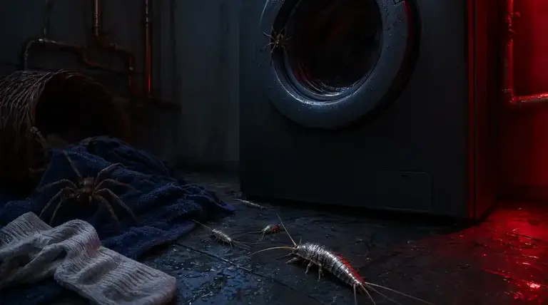 Laundry Pests: Silverfish, Spiders and Moisture Lovers pest control guide